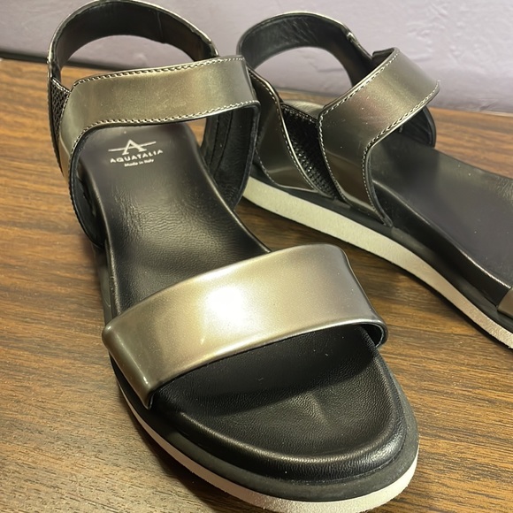 Aquatalia Strap Sandals women’s size 6 1/2 - Picture 3 of 11
